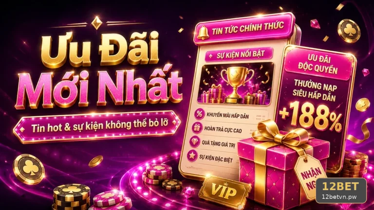Khuyến Mãi 12BET: Năm Sai Lầm Quanh Năm Khi Đọc Chi Tiết Giao Diện Tin Mới, Ưu Đãi Và Điều Kiện Nhận Thưởng – Đánh Giá Ưu Đãi Cho Người Mới Bằng Tiêu Chí Minh Bạch Qua Góc Kiểm Chứng Theo Tên Miền 12betvn.pw