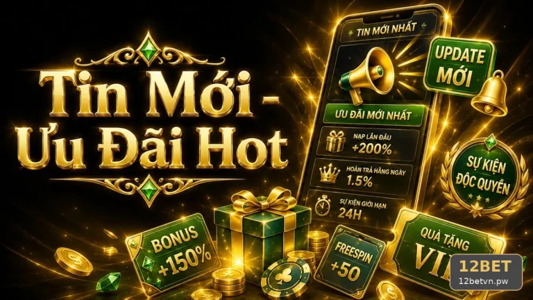 Đánh Giá Ưu Đãi Cho Người Mới Bằng Tiêu Chí Minh Bạch Tại 12BET: Bảo Vệ Tài Khoản Qua Góc Kiểm Chứng Theo Tên Miền 12betvn.pw